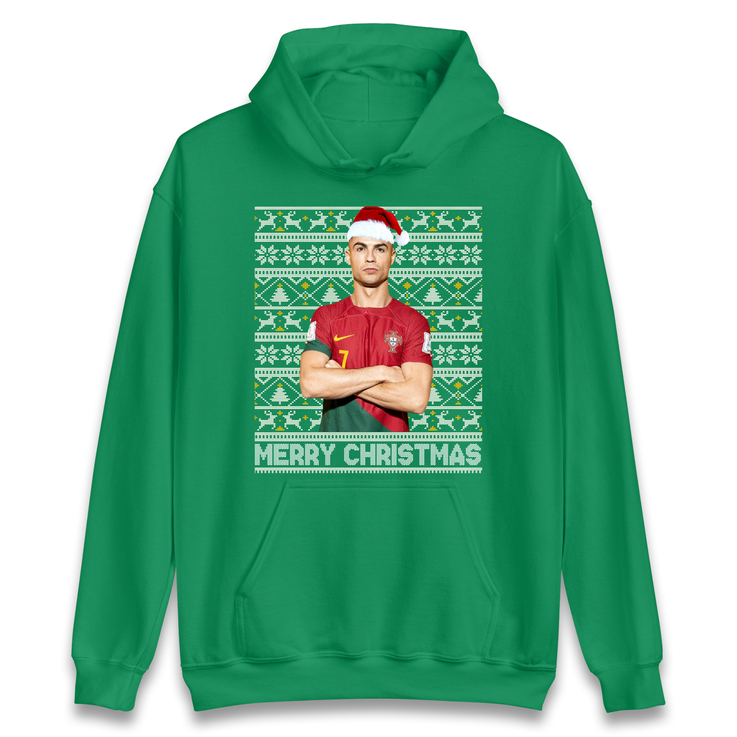 Merry Christmas Ronaldo Hoodie
