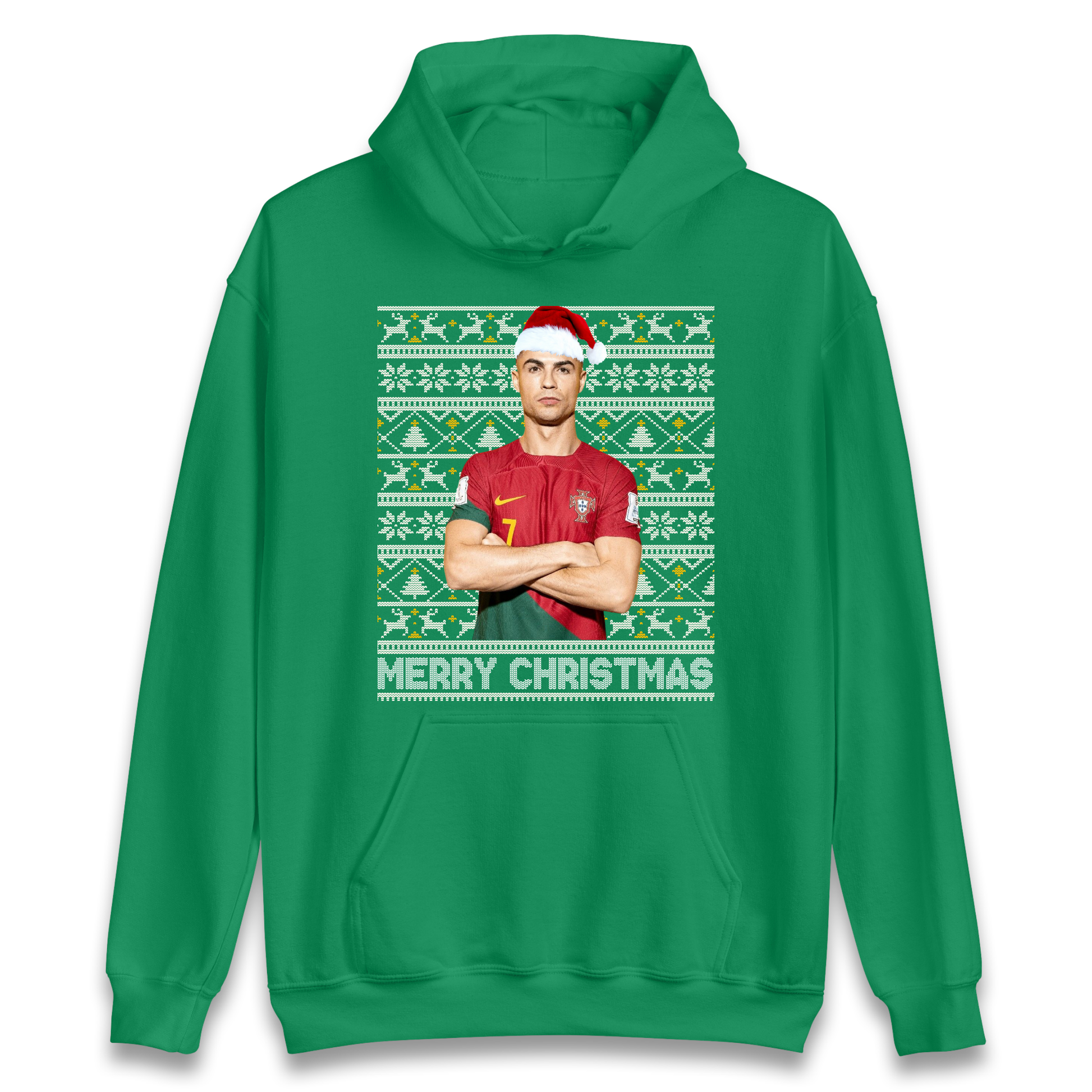 Merry Christmas Ronaldo Hoodie