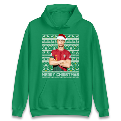 Merry Christmas Ronaldo Hoodie