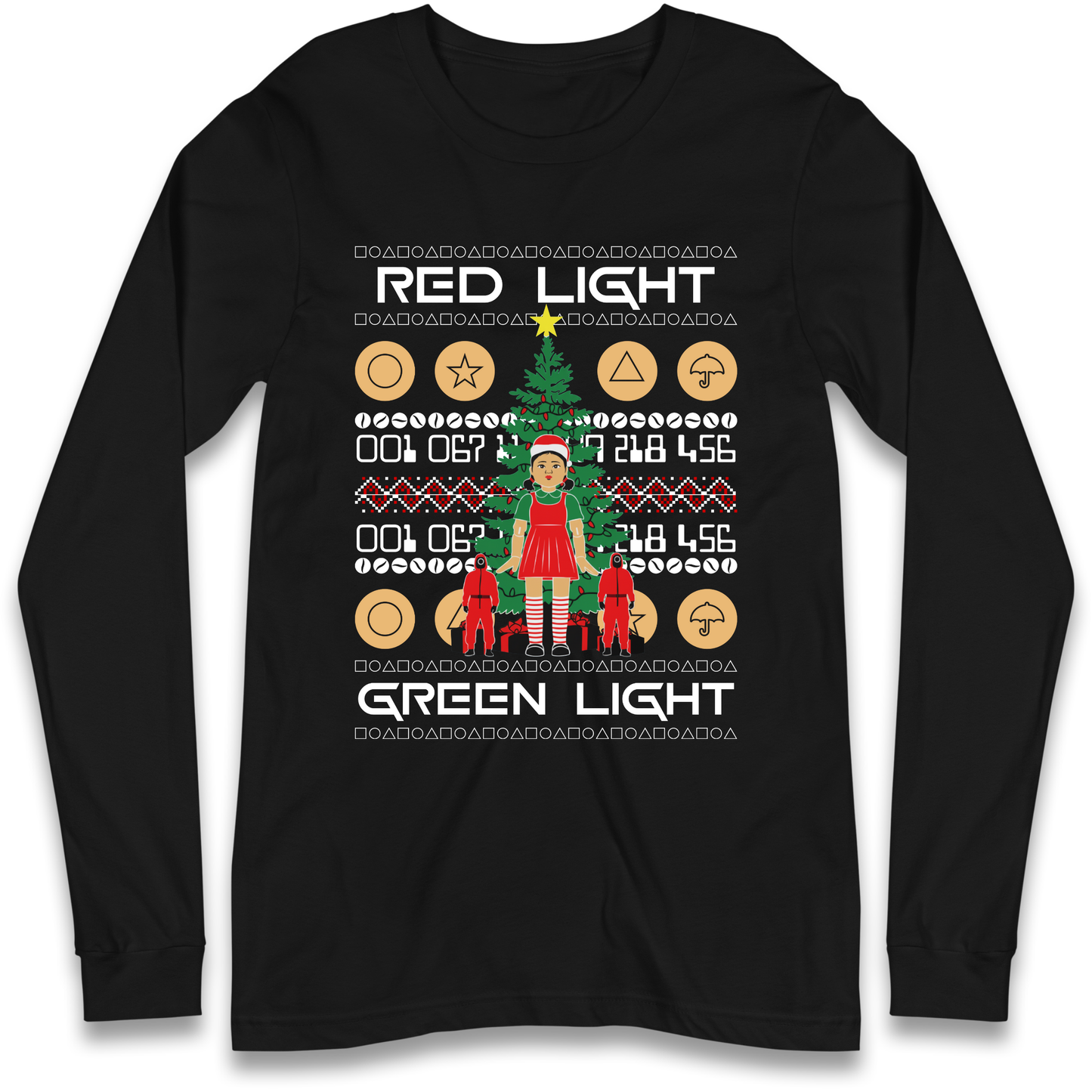 Squid Game Christmas Longsleeve T Shirt