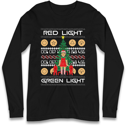 Squid Game Christmas Longsleeve T Shirt