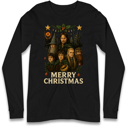 Lord of The Rings Christmas Longsleeve T Shirt
