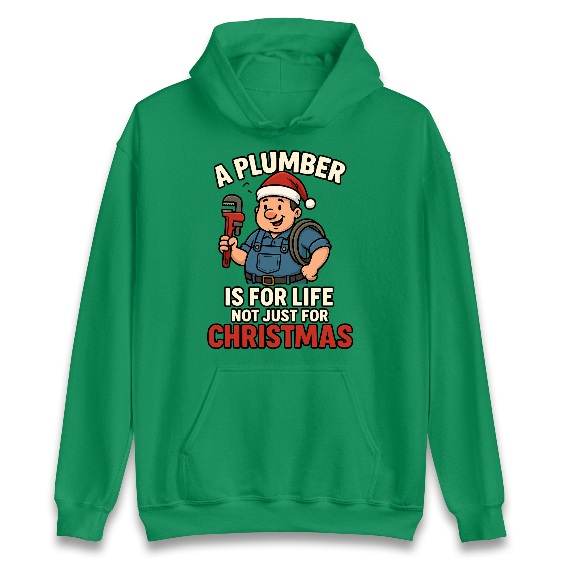 Plumber Christmas Hoodie