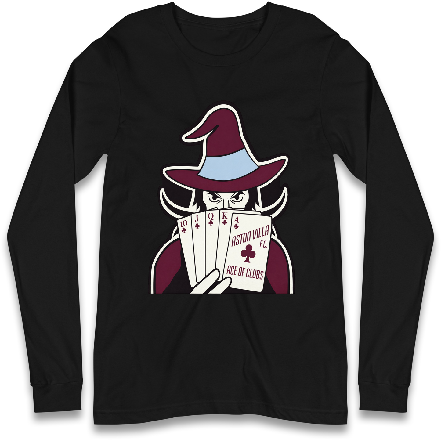 Aston Villa Long Sleeve Football Shirt