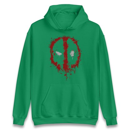 Marvel Deadpool Splatter Icon Hoodie
