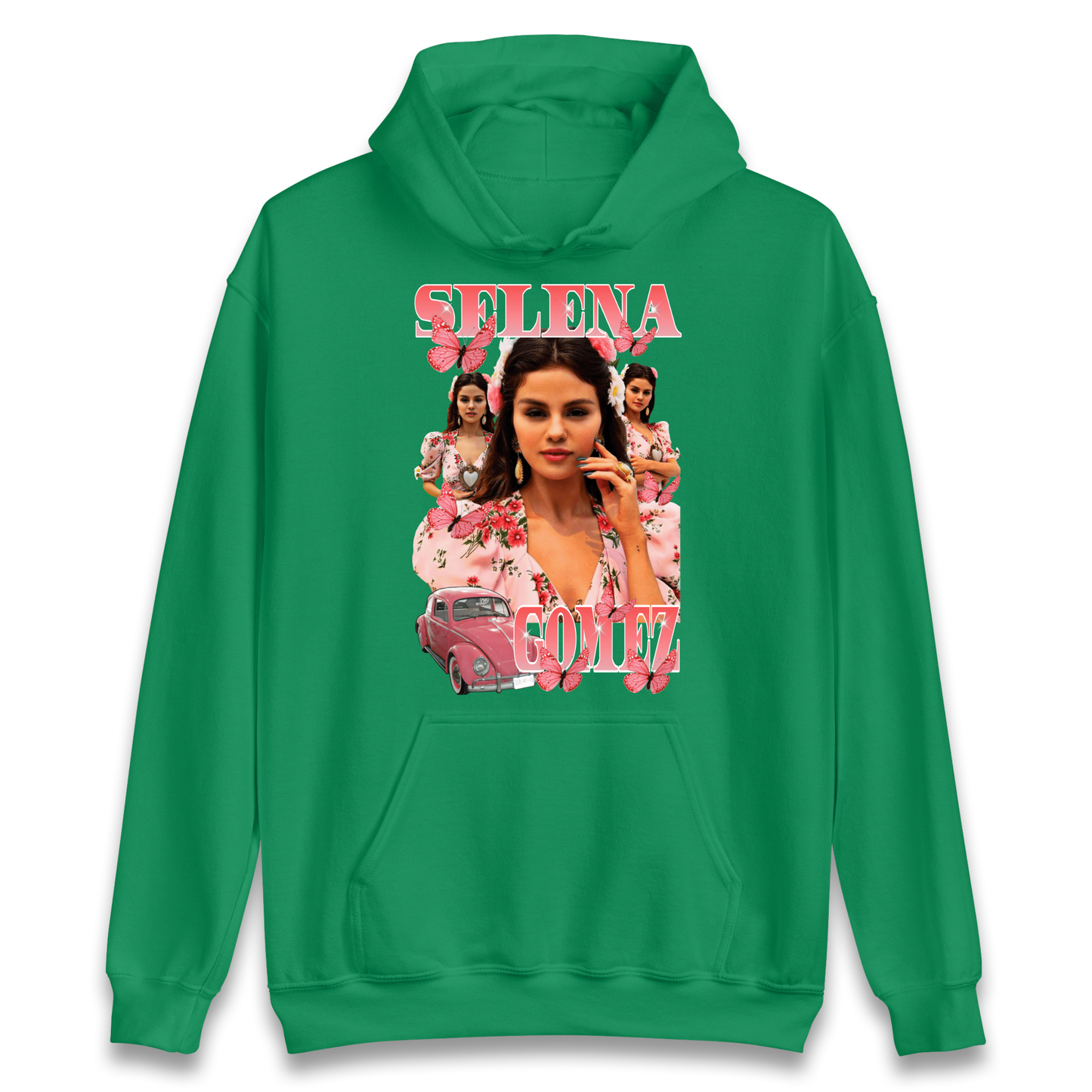 Selena Gomez Pink Hoodie