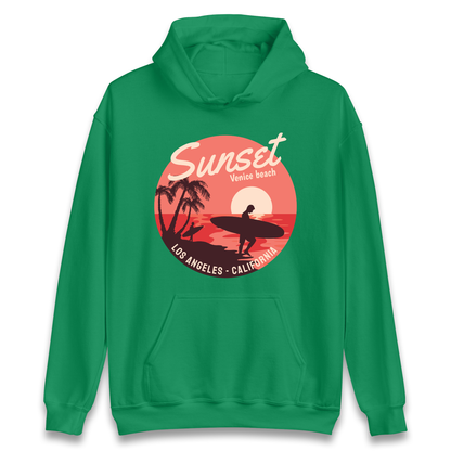 Sunset Venice Beach Hoodie