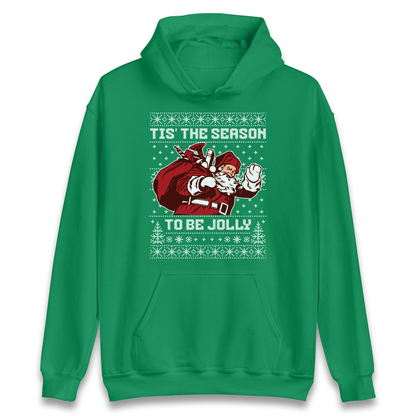 Tis The Season To Be Jolly Christmas Hoodie