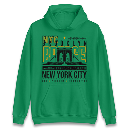 NYC Brooklyn Bridge Hoodie