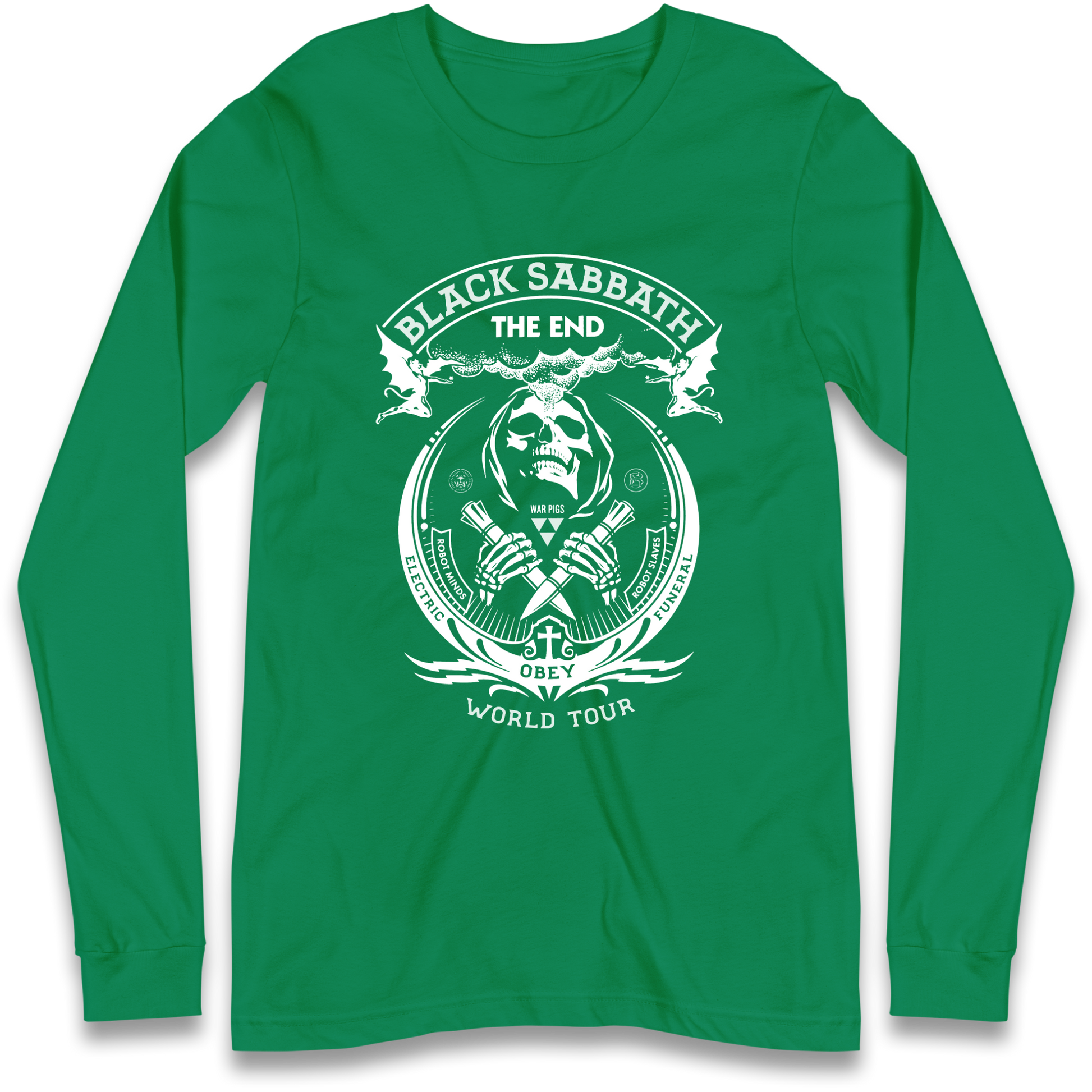 Black Sabbath The End World Tour Long Sleeve Shirt