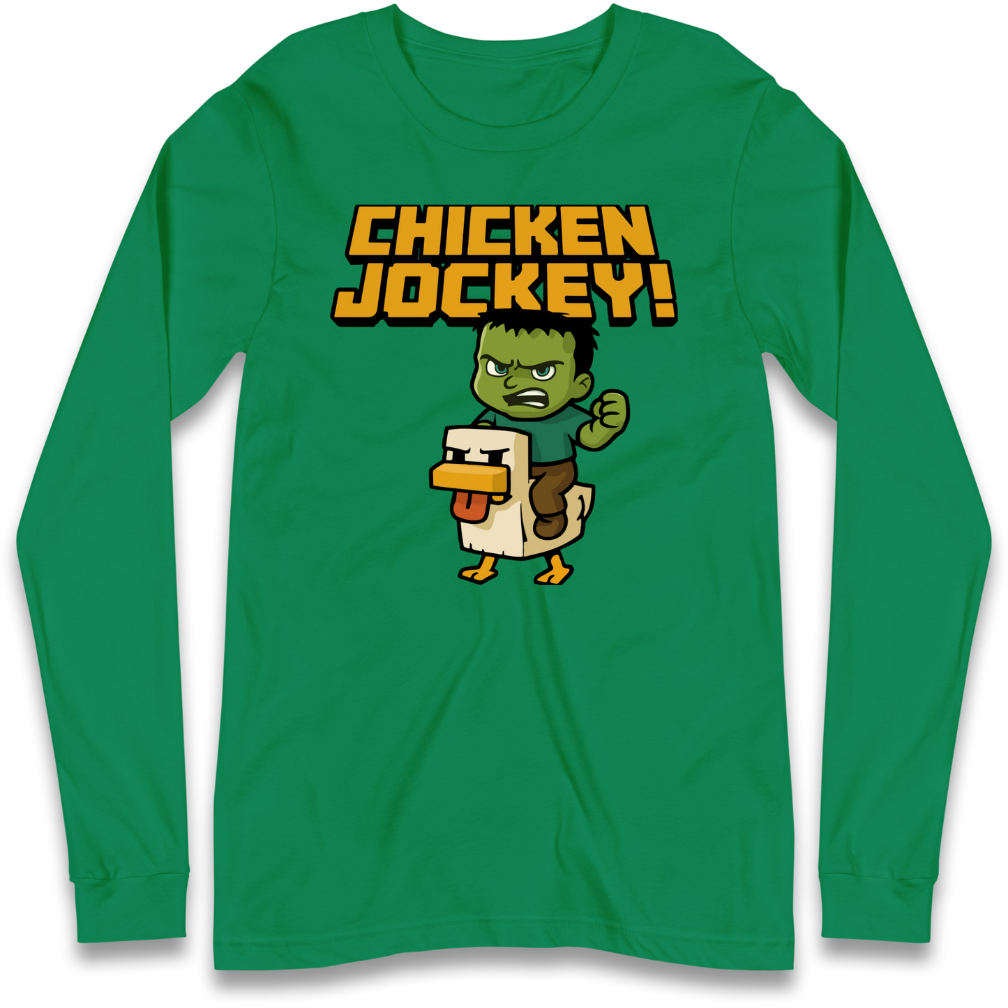 Chicken Jockey Long Sleeve T Shirt