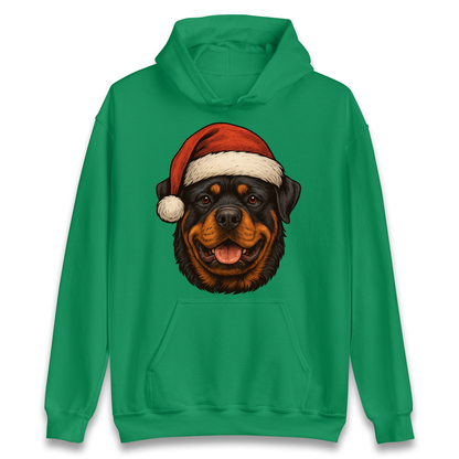 Rottweiler Christmas Hoodie