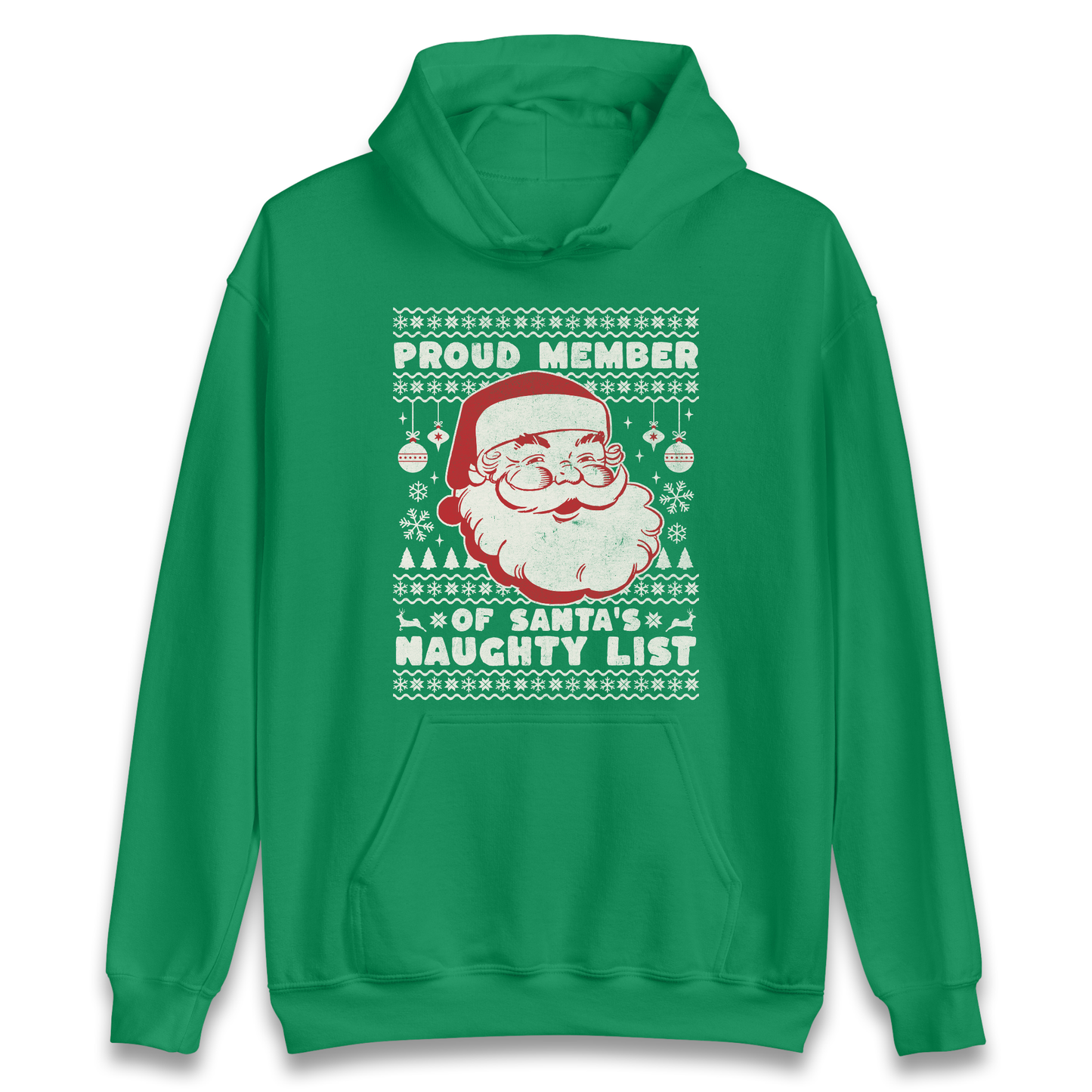 Proud Member Of Santas Naughty List Christmas Hoodie
