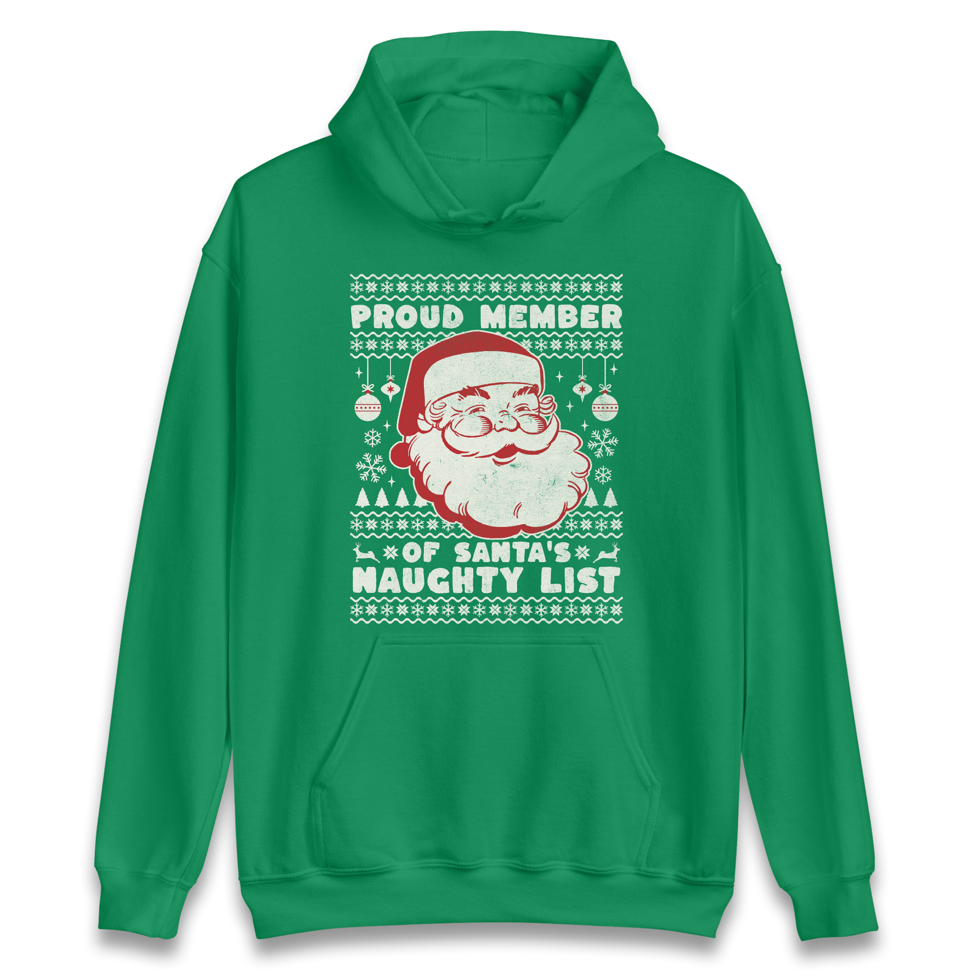 Proud Member Of Santas Naughty List Christmas Hoodie