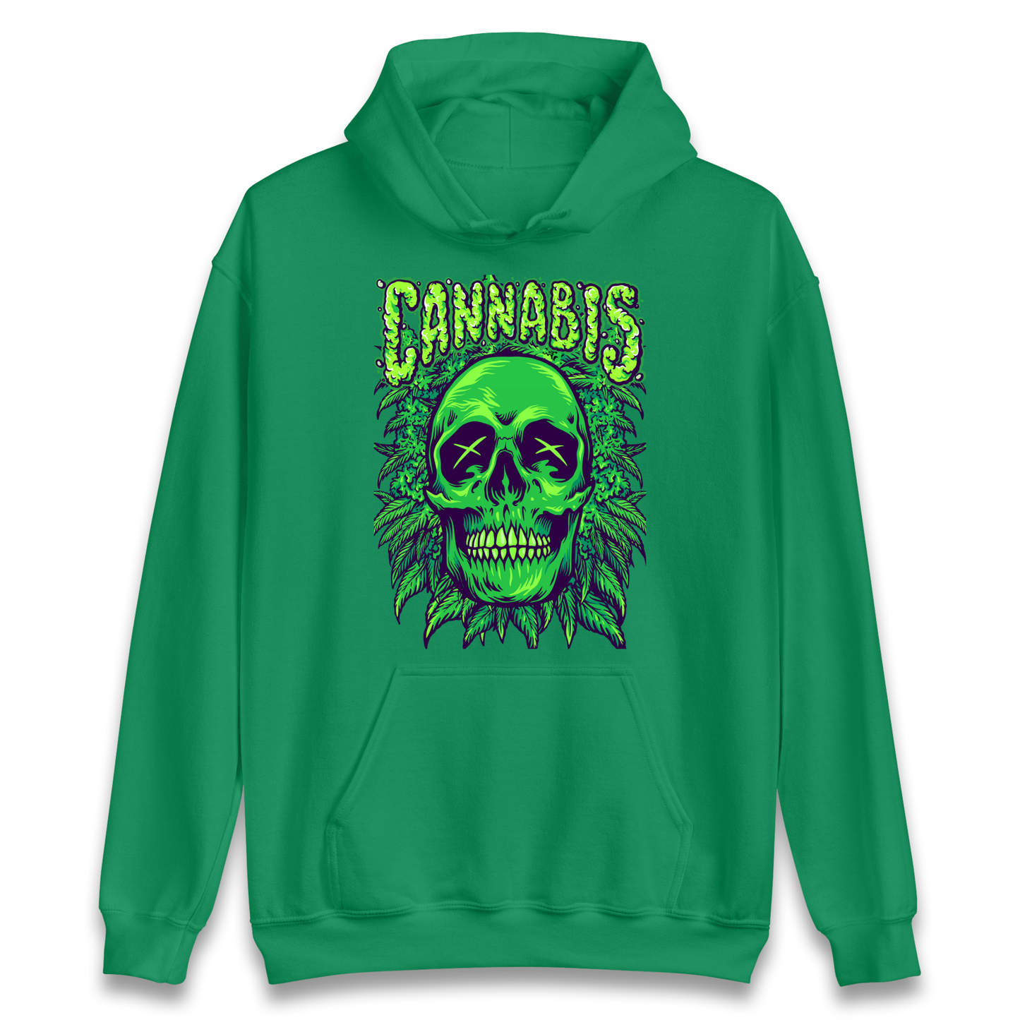 Cannabis Skull Hoodie