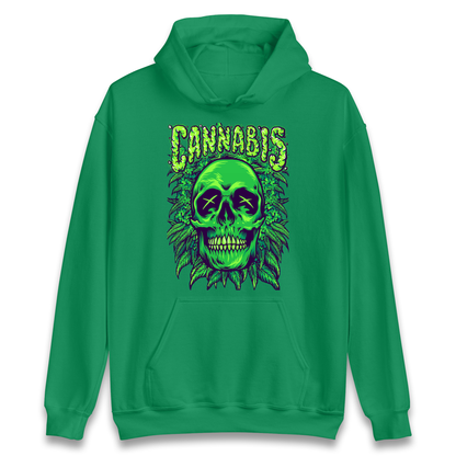Cannabis Skull Hoodie