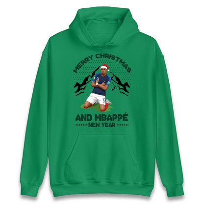 Mbappe Christmas Hoodie