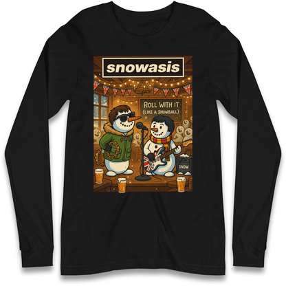 Snowasis Roll Christmas Longsleeve T Shirt