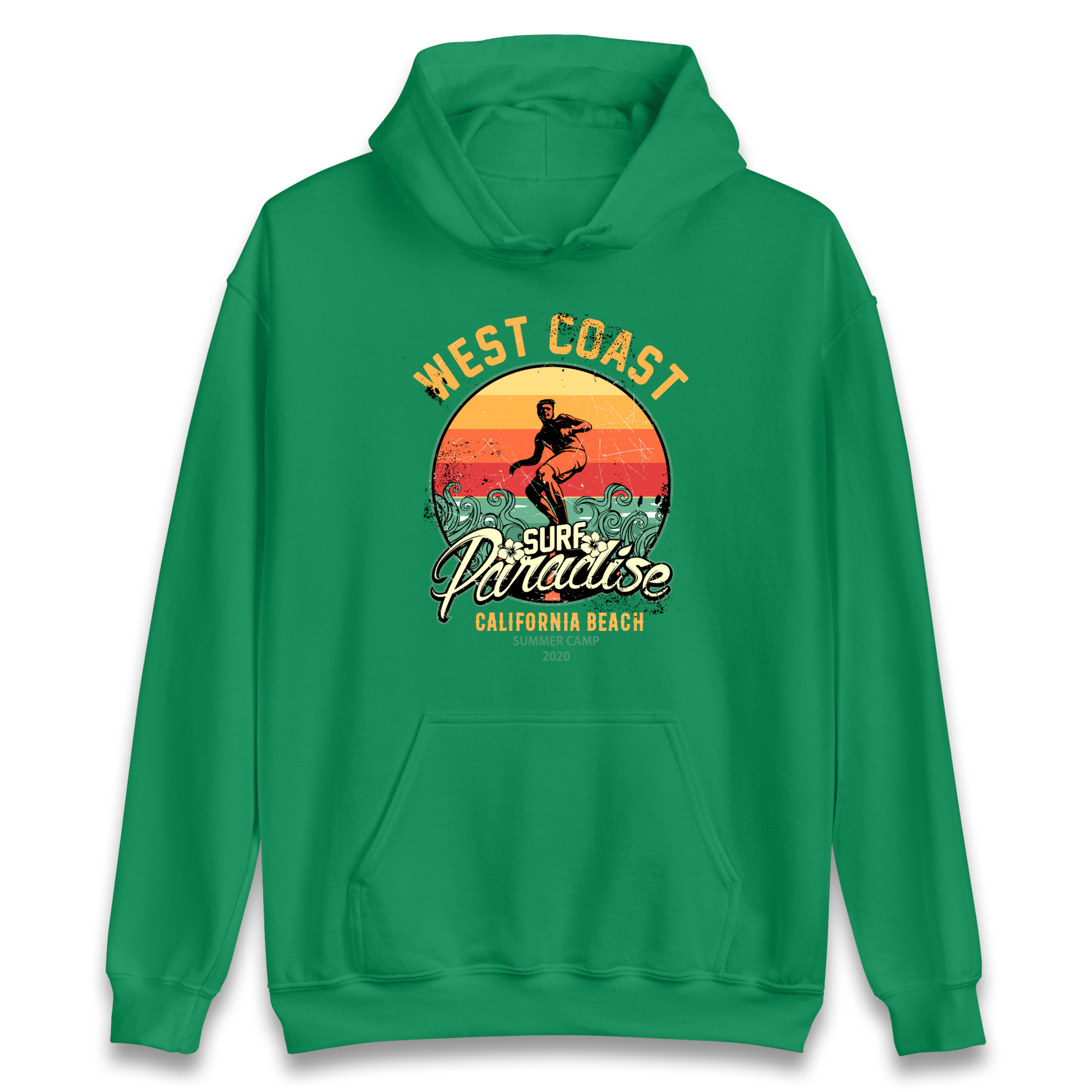 West Coast Surf Paradise Hoodie