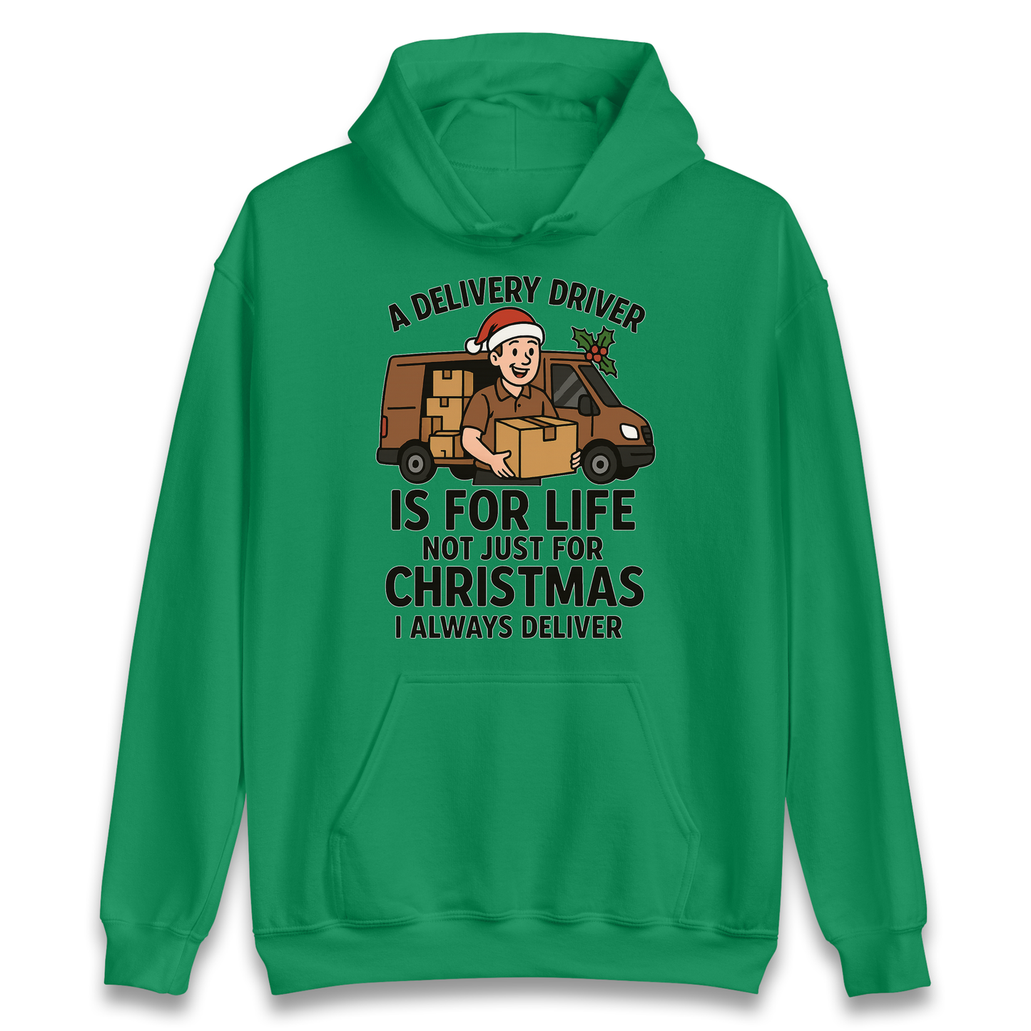 Delivery Driver Christmas Hoodie