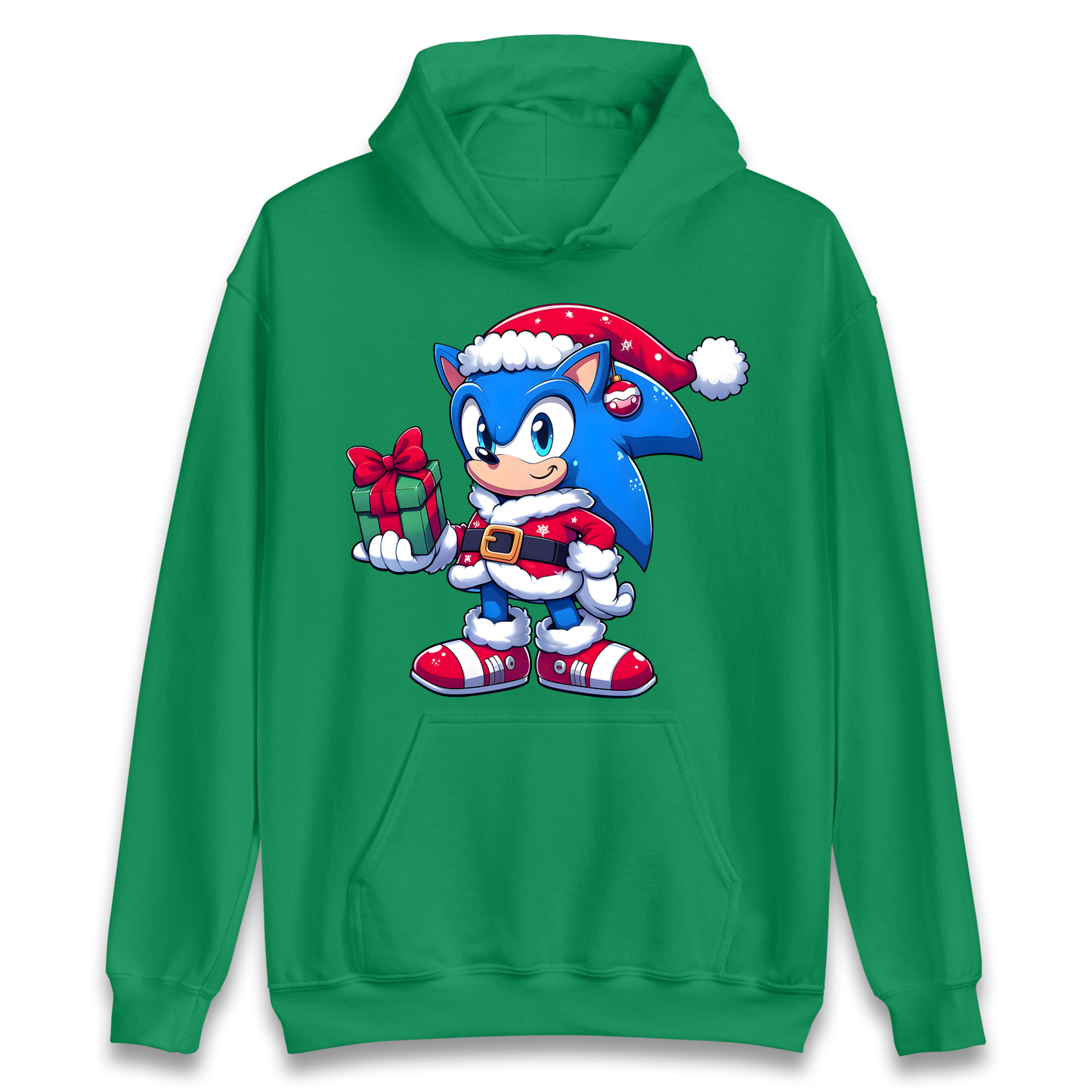 Sonic The Hedgehog Santa Hoodie