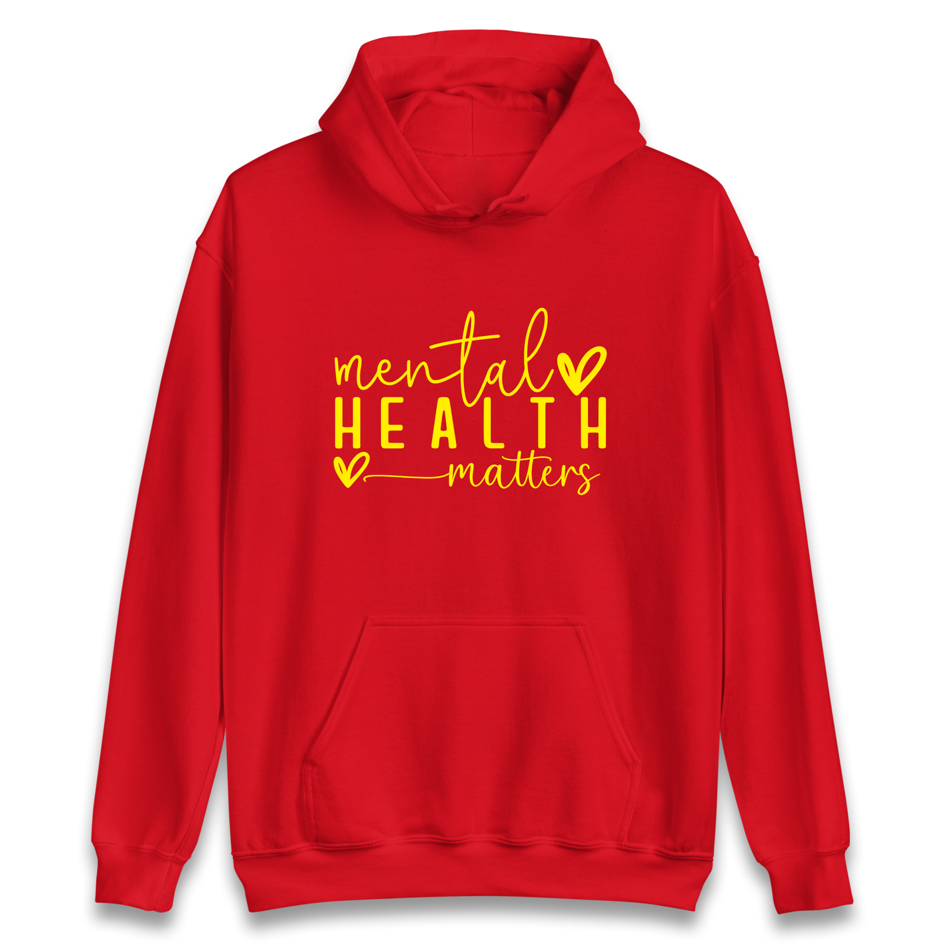 Yellow Mental Health Hoodie
