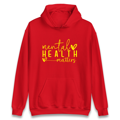 Yellow Mental Health Hoodie