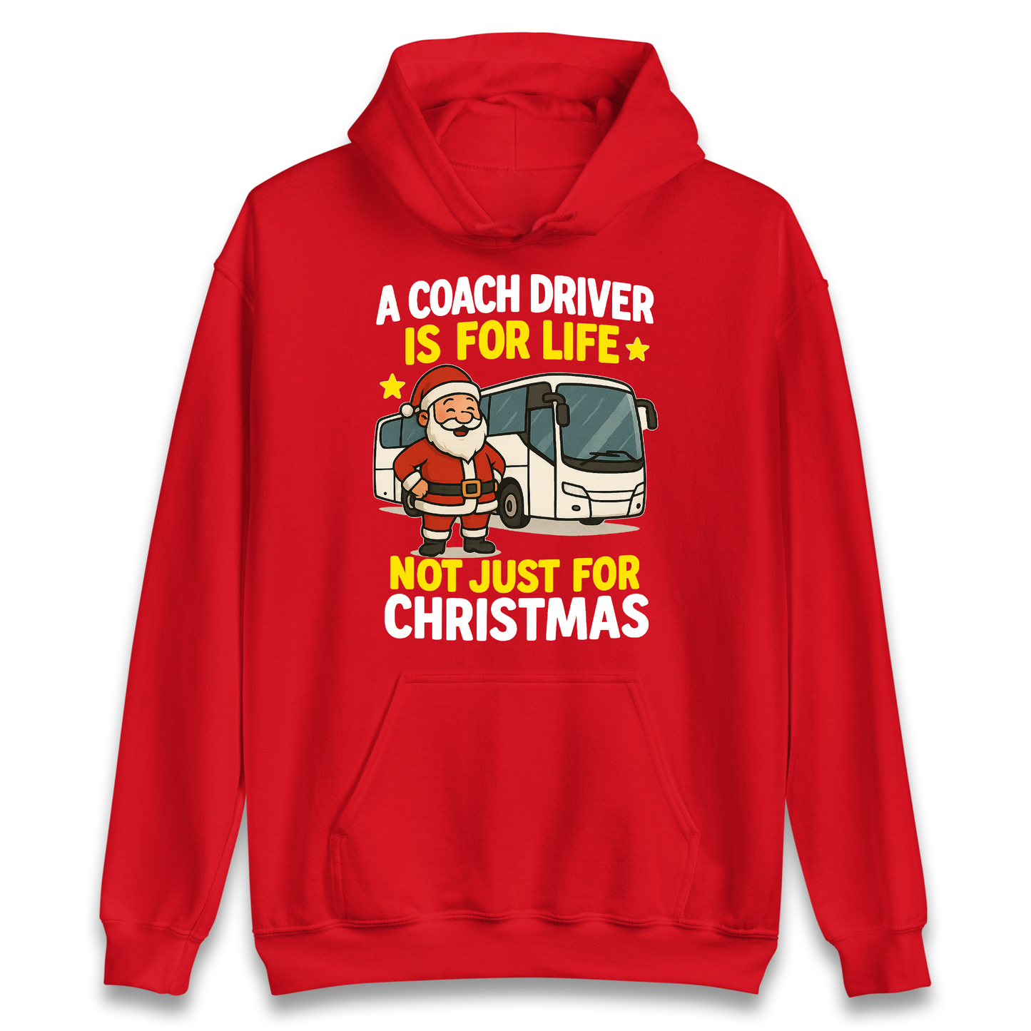 Coach Driver Christmas Hoodie