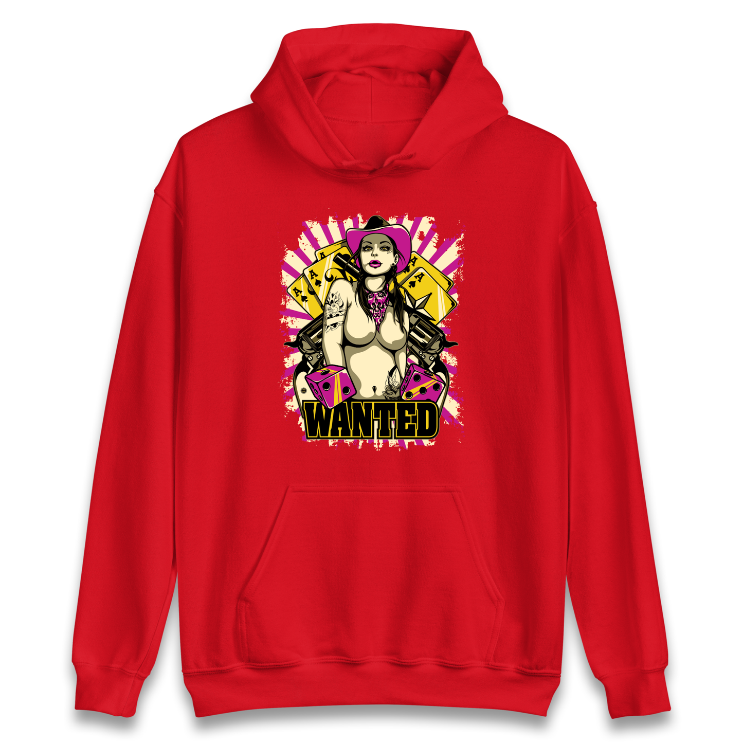 Wanted Ace Of Spades Hoodie