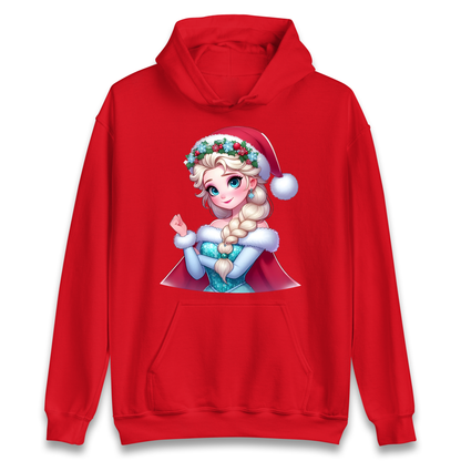 Elsa Frozen Santa Hoodie