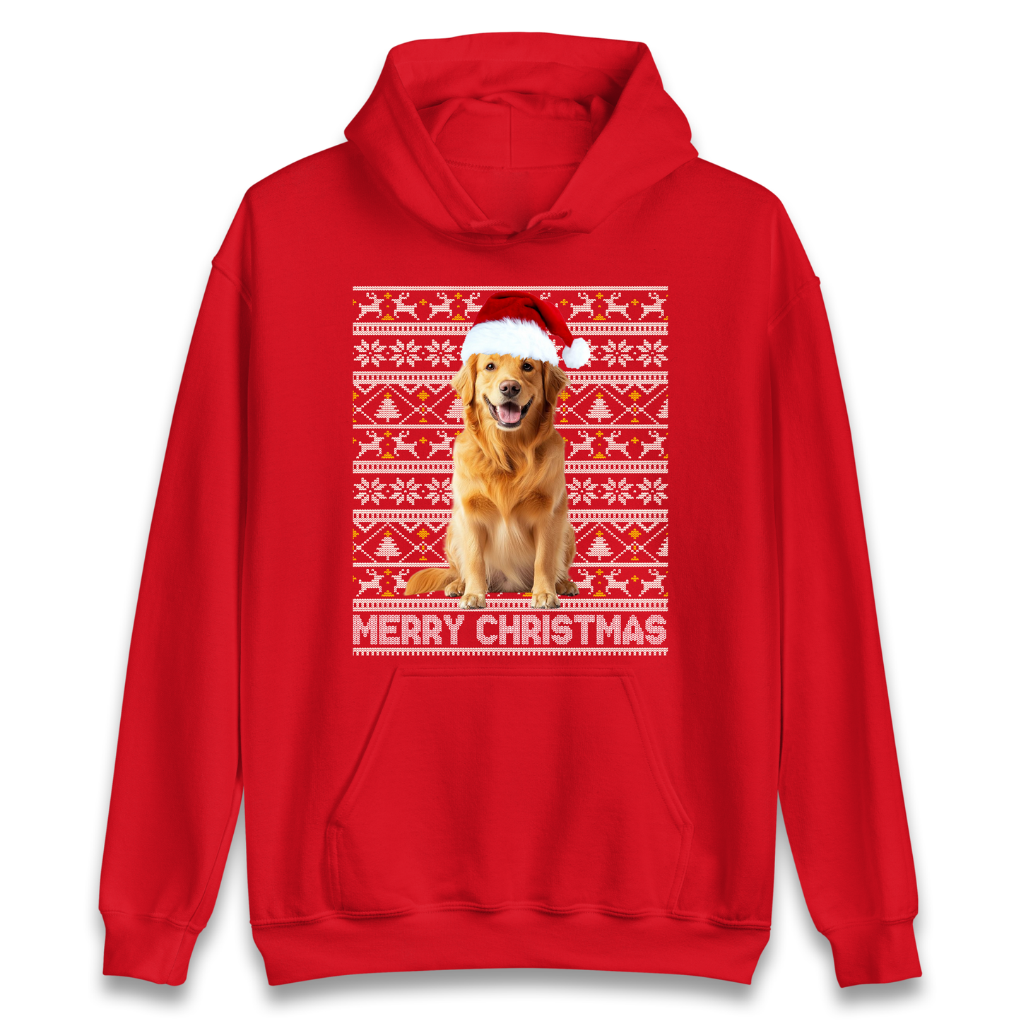 Merry Christmas Dog Hoodie