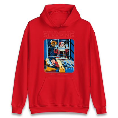 Creepy Santa Claus Christmas Hoodie