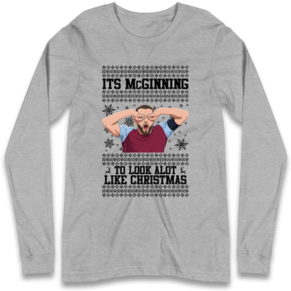 John McGinn Christmas Longsleeve T Shirt