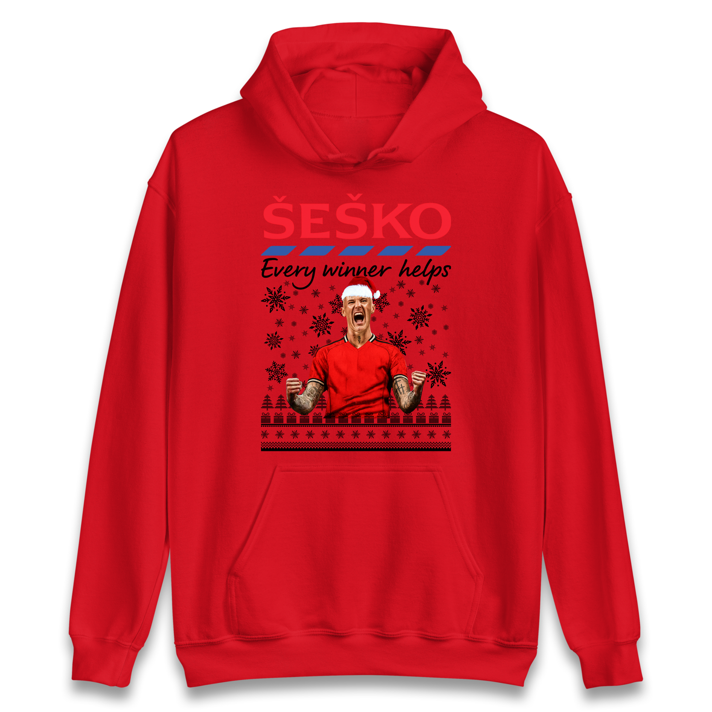 Benjamin Sesko Christmas Hoodie