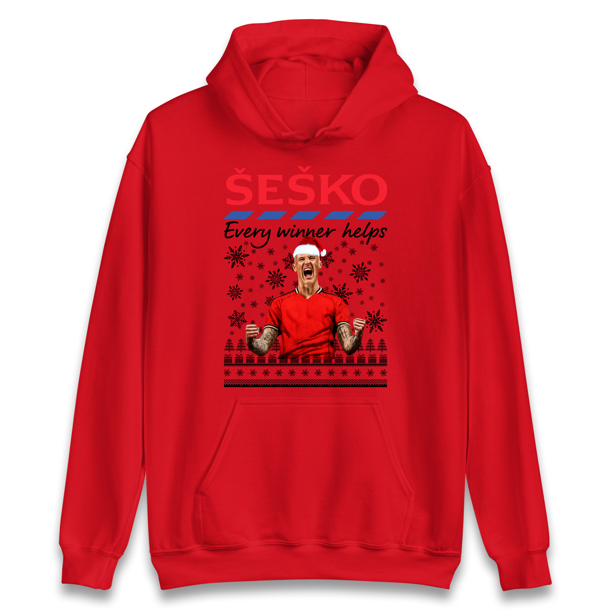 Benjamin Sesko Christmas Hoodie