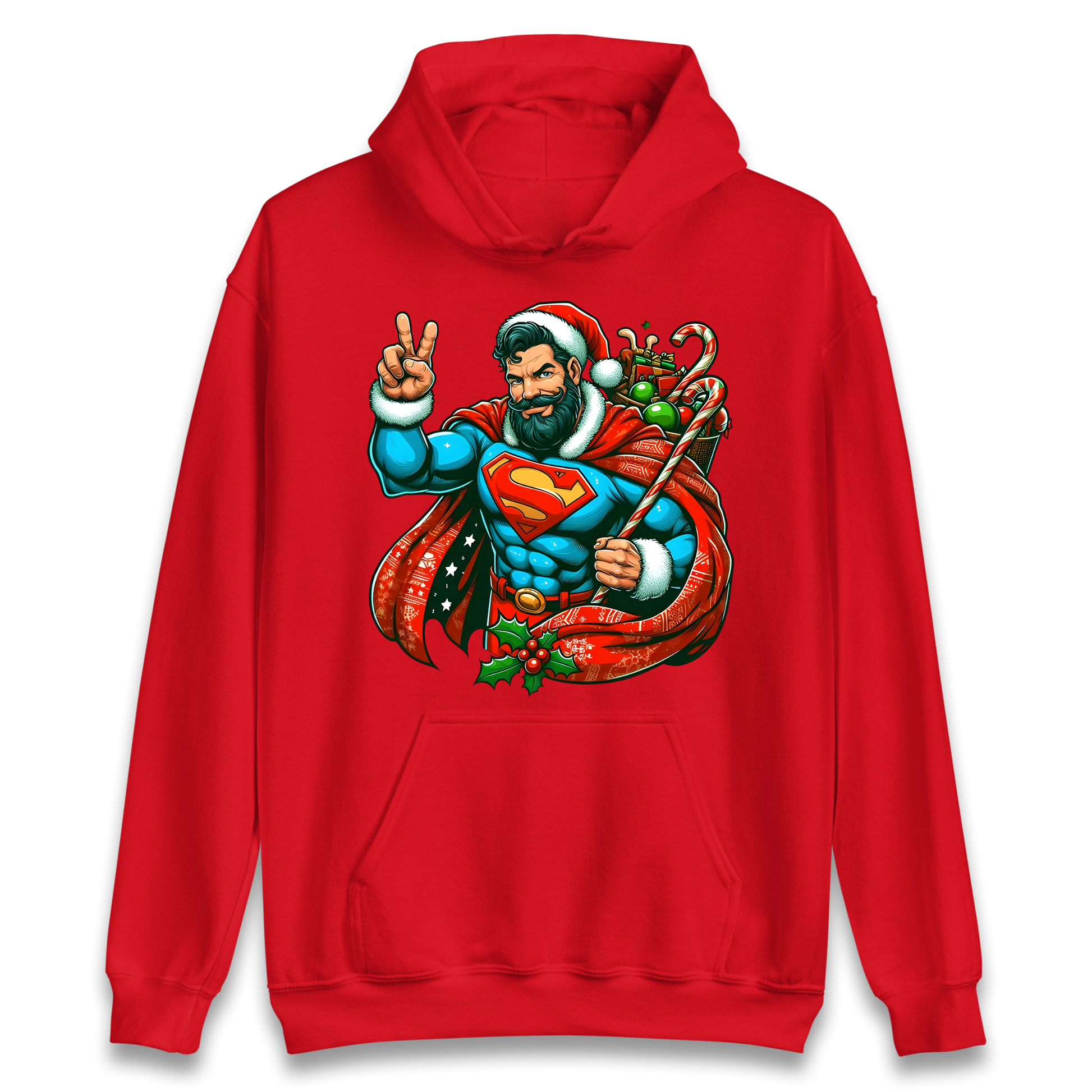 Superman Santa Hoodie