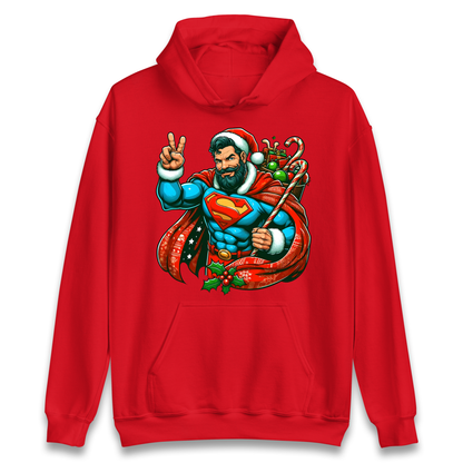 Superman Santa Hoodie