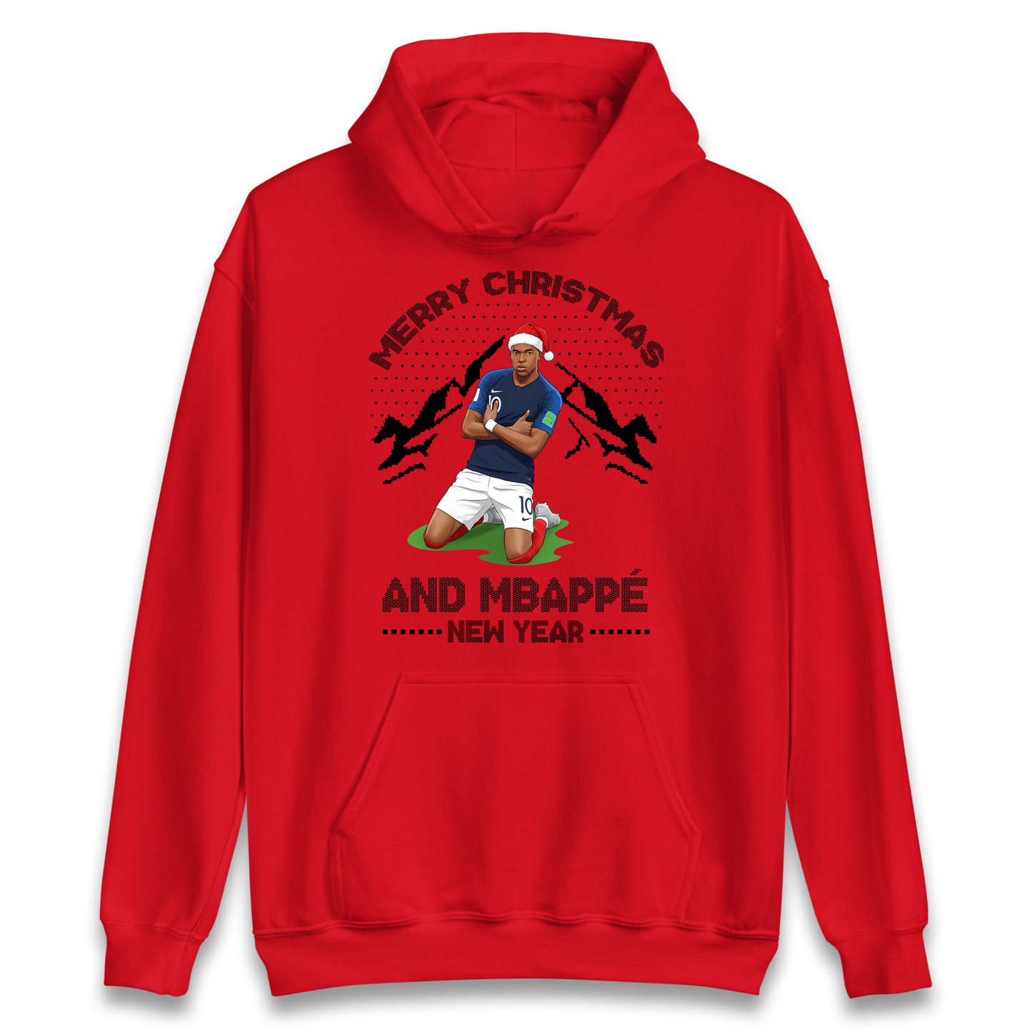 Mbappe Christmas Hoodie
