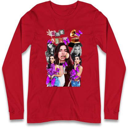 Dua Lipa Butterflies Longsleeve T Shirt