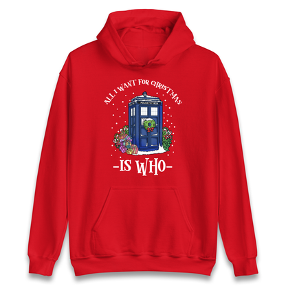 Dr Who Christmas Hoodie