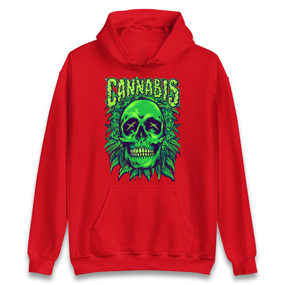 Cannabis Skull Hoodie