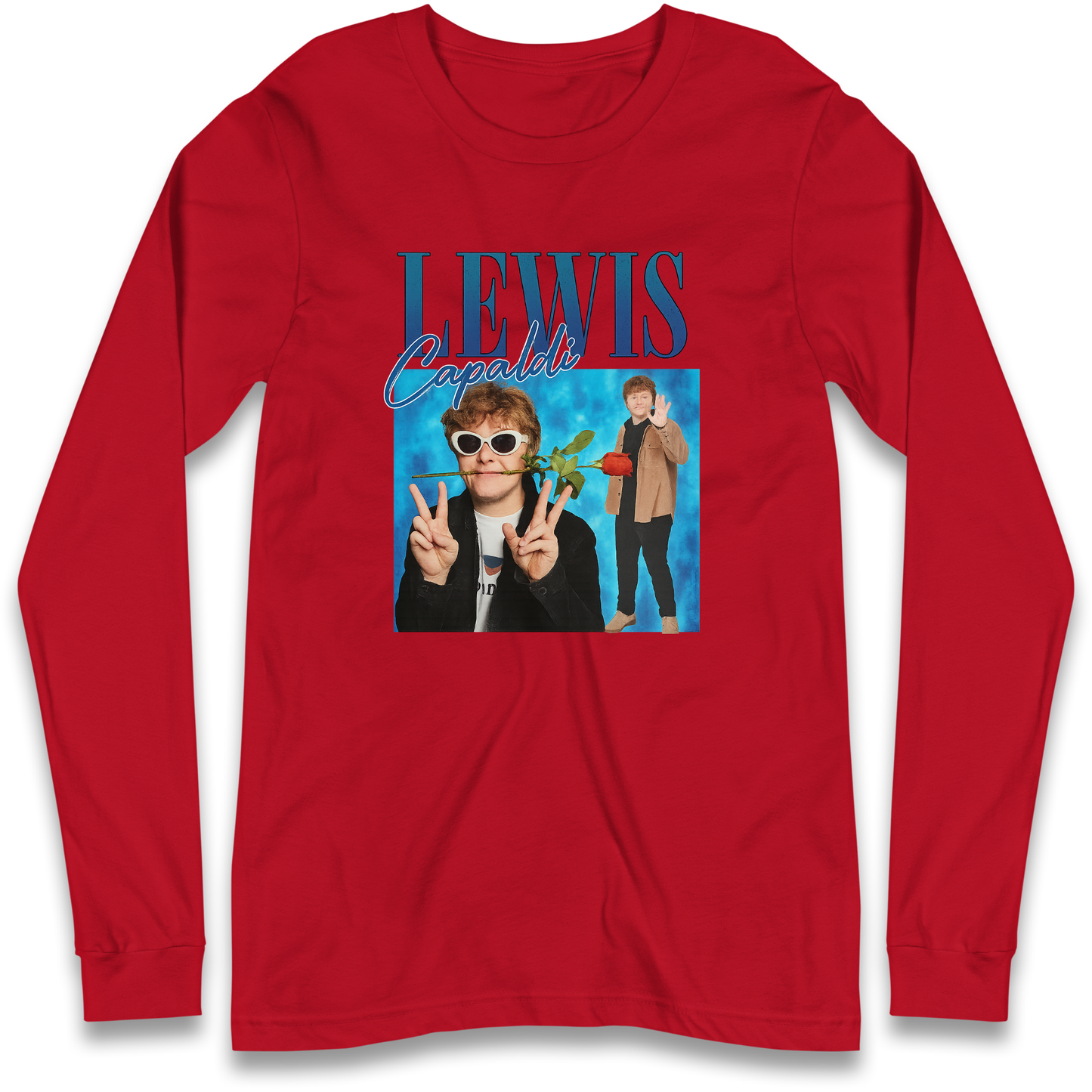 Lewis Capaldi Bootleg Long Sleeve Shirt