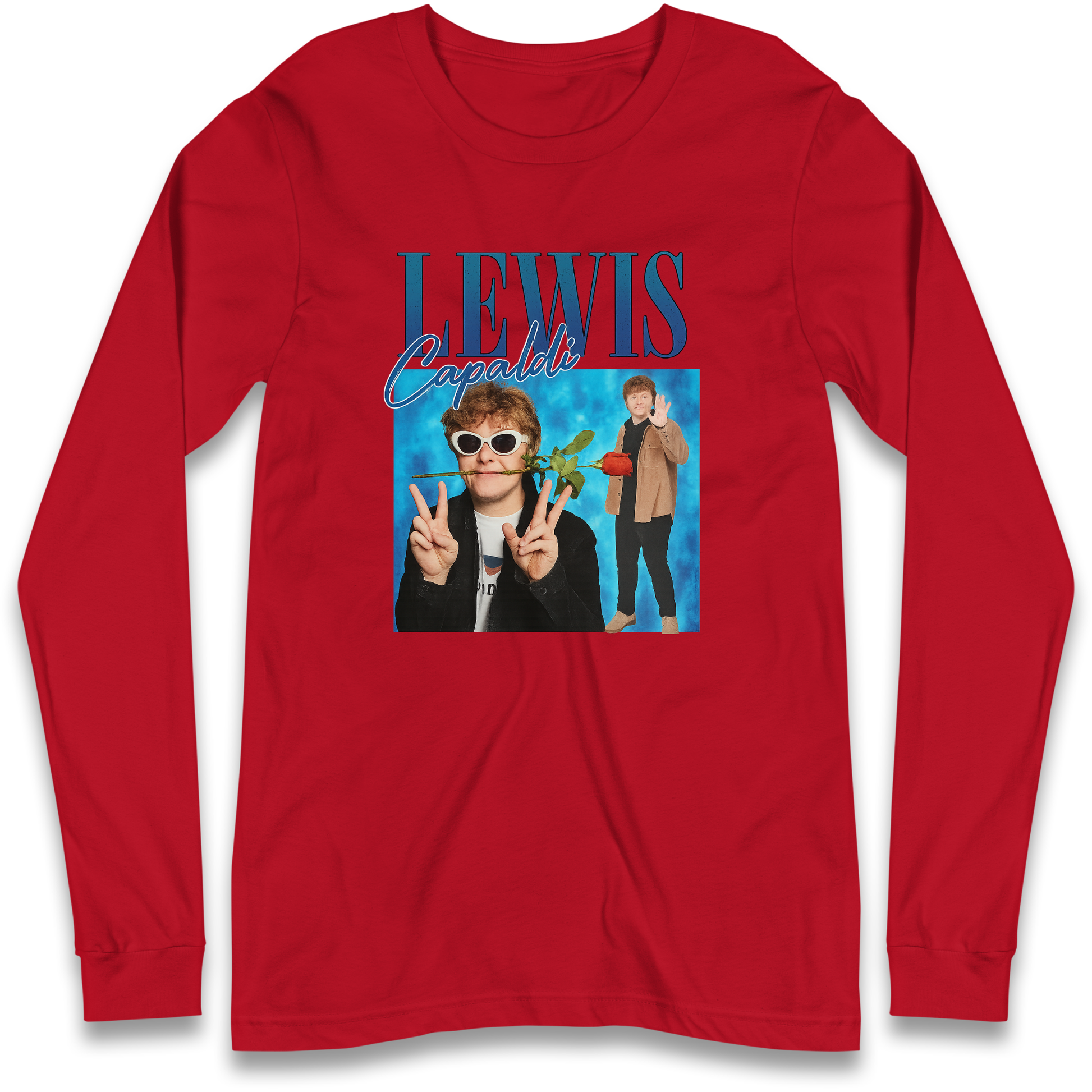 Lewis Capaldi Bootleg Long Sleeve Shirt