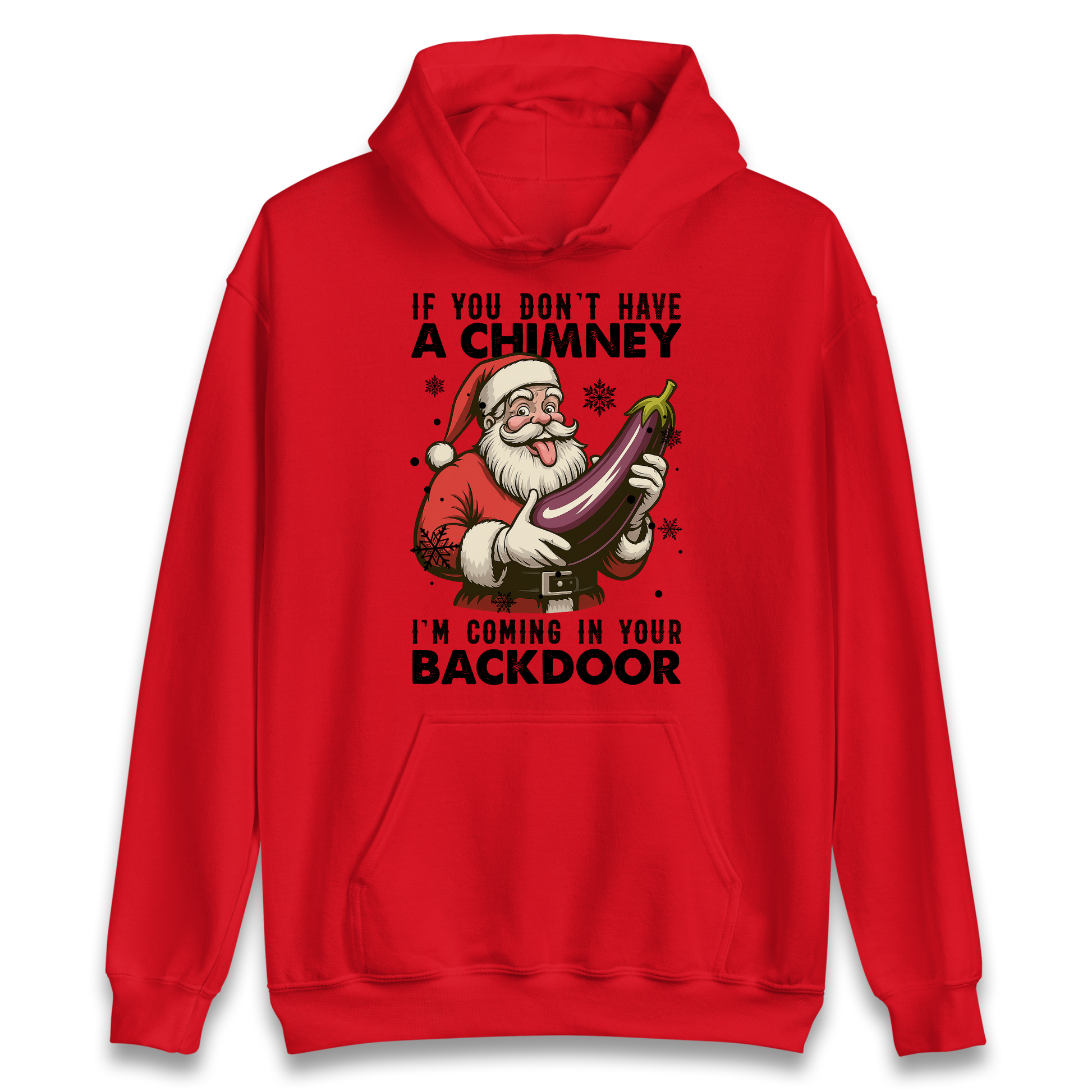 Santa Back Door Hoodie