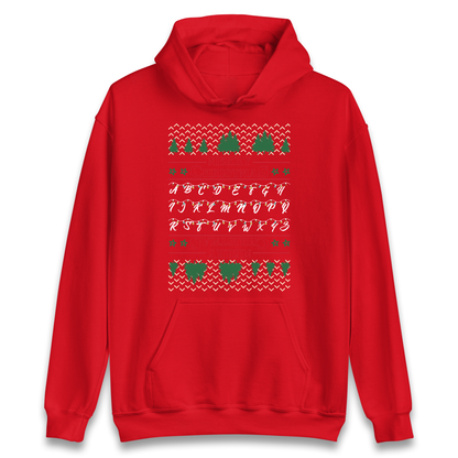 stranger things christmas jumper Hoodie