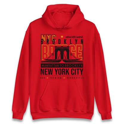 NYC Brooklyn Bridge Hoodie