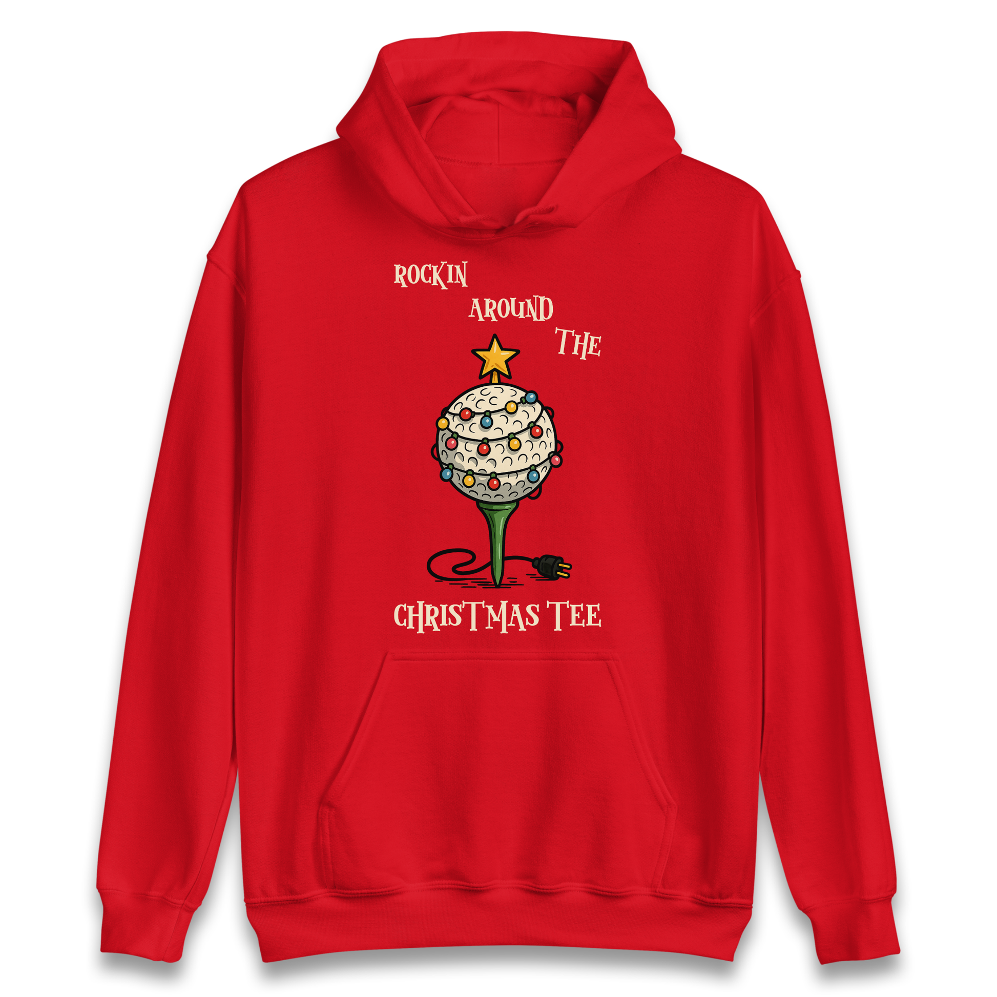 Golf Christmas Hoodie