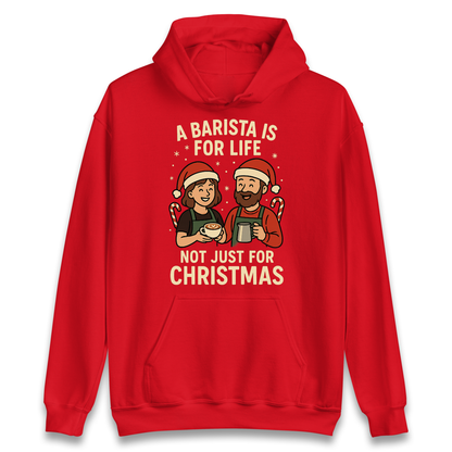 Barista Christmas Hoodie