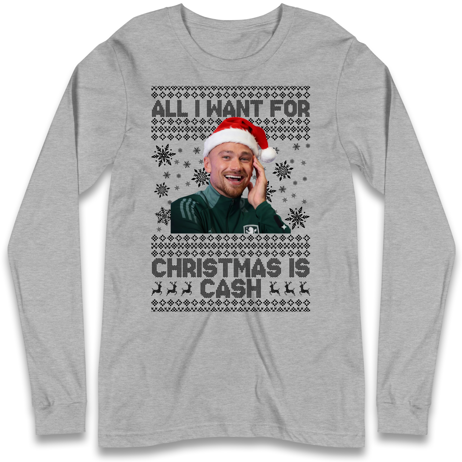 Matt Cash Christmas Longsleeve T Shirt