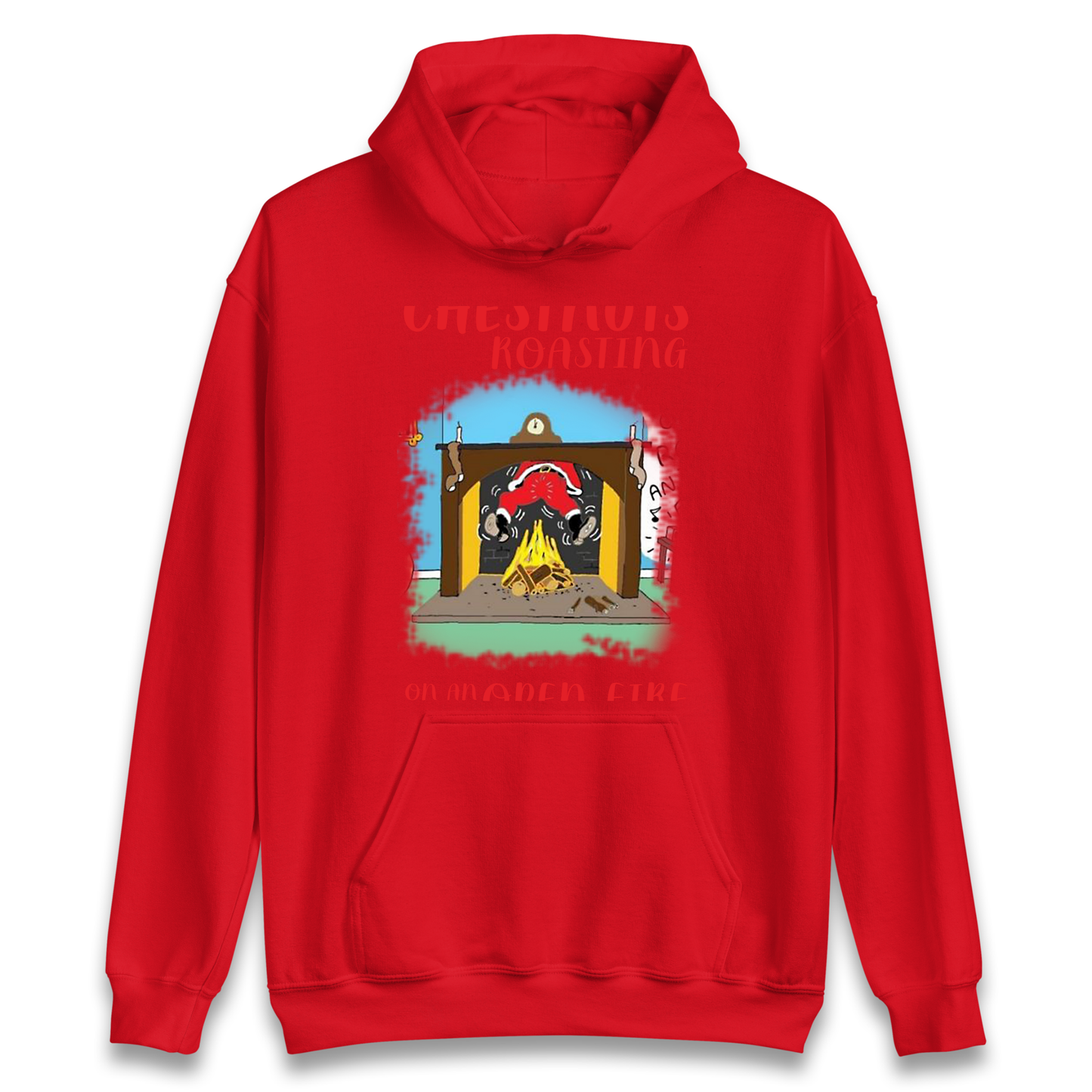 Chestnuts Roasting On An Open Fire Christmas Hoodie